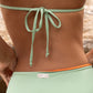 Crine top bikini — schiena